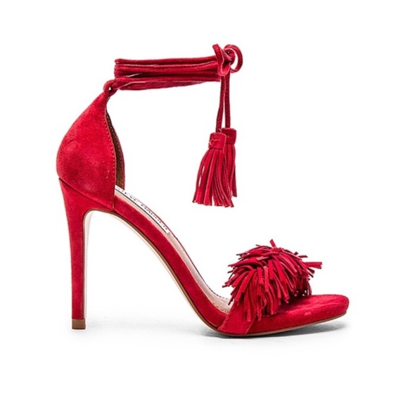 Steve Madden Shoes - Steve Madden 'Sassey' Fringe Sandal 9M